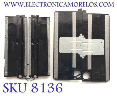 KIT DE BOCINAS (4PZS) PARA TV SAMSUNG / NUMERO DE PARTE BN96-54679B / 6Ω  10W / PC+ABS,V-1 / NH-1017D / E115797 / B112C20BJ11 / BN9654679B / 54679B / NUMERO DE PANEL CY-QB055FHV1H / MODELO QN55LS03BDFXZA